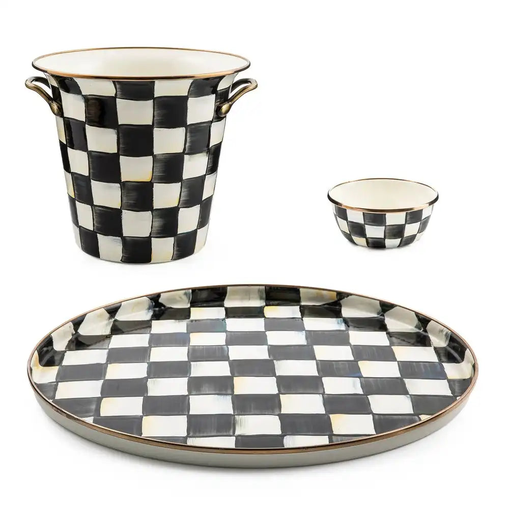 Courtly Check Wine Service Set