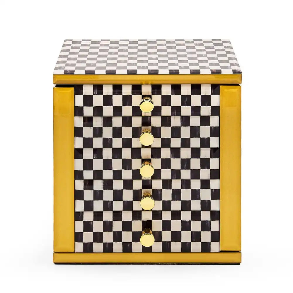 Courtly Check Jewelry Armoire