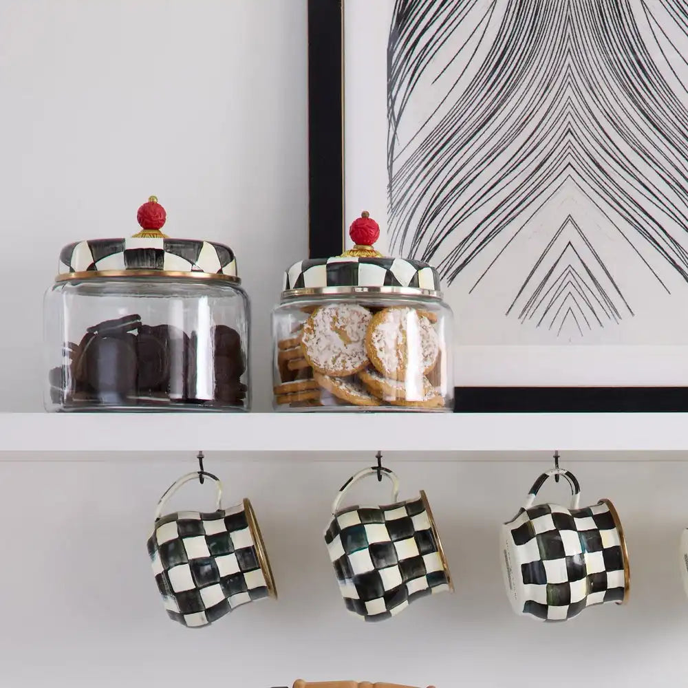 Courtly Check Small Kitchen Canister
