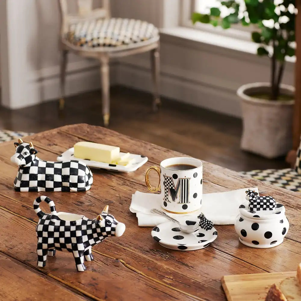 Cow Creamery Butter Dish